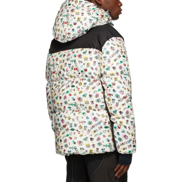 Moncler Men's Mazod Short Down Jacket Snow White sz 5. - Picture 4 of 9